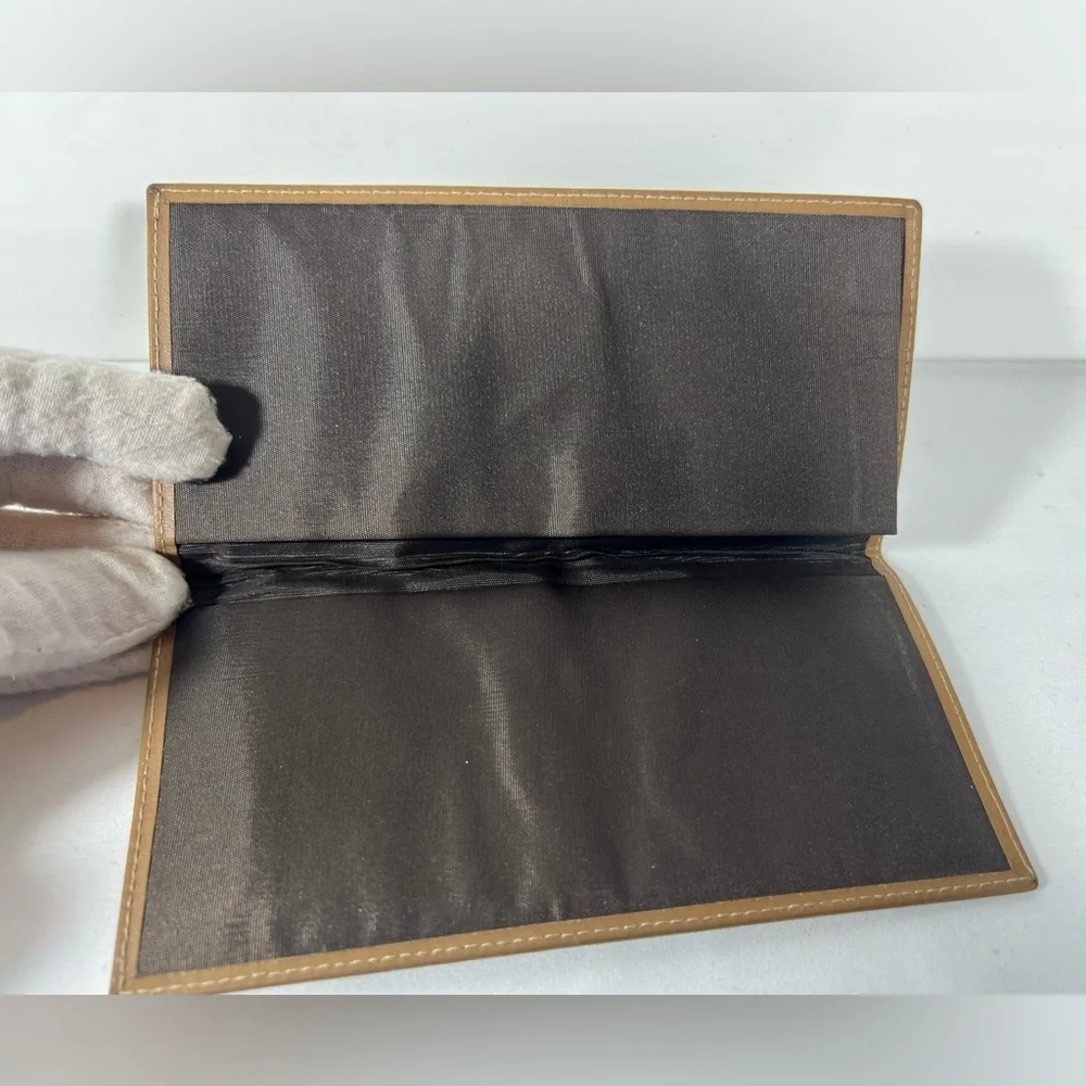 1154: Vintage Christian Dior Honeycomb Monogram Wallet Clutch Italy